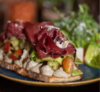 Bruschetta crème de miel
